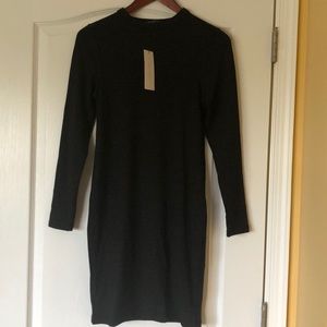 Black long sleeved dress